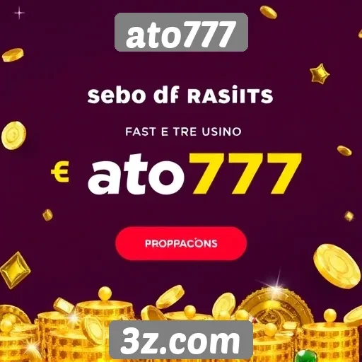 Promoções e bônus atraentes no site Ato777