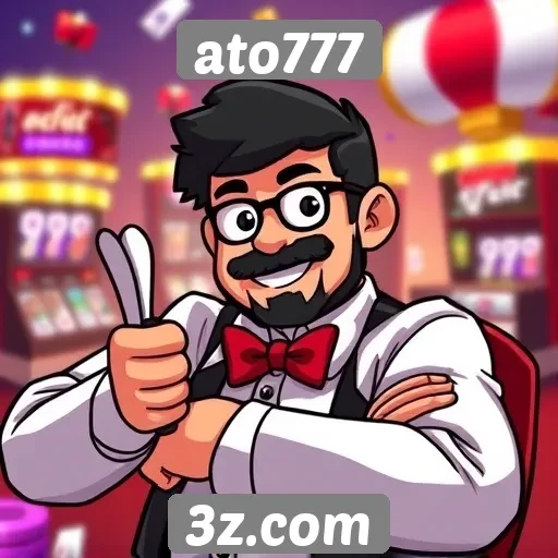 Experiência do usuário no site de jogos ato777